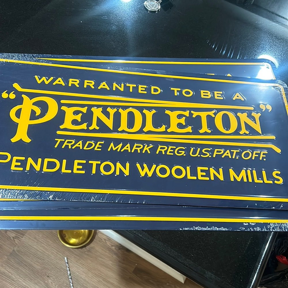 Pendleton sign